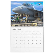 Calendrier COMBAT GROWLER - EA-18G Growler (Mar 2026)