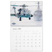 Calendrier COMBAT HAWK - Hélicoptère militaire américain H-60 (Jan 2027)