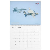 Calendrier COMBAT HAWKEYE - US Naval E-2 Hawkeye (Feb 2027)