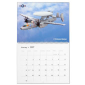 Calendrier COMBAT HAWKEYE - US Naval E-2 Hawkeye (Jan 2027)