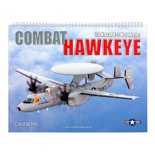 Calendrier COMBAT HAWKEYE - US Naval E-2 Hawkeye (Protection)