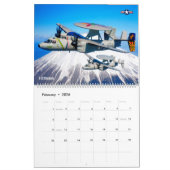 Calendrier COMBAT HAWKEYE - US Naval E-2 Hawkeye (Feb 2026)