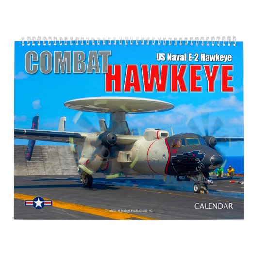 Calendrier COMBAT HAWKEYE - US Naval E-2 Hawkeye (Protection)
