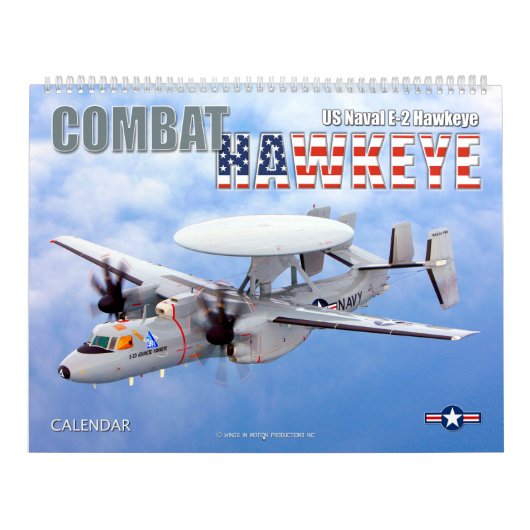 Calendrier COMBAT HAWKEYE - US Naval E-2 Hawkeye (Protection)