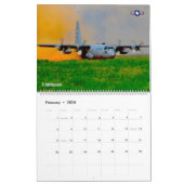 Calendrier COMBAT HERCS! - US Military C-130 Hercules (Feb 2026)