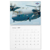 Calendrier COMBAT HERCS! - US Military C-130 Hercules (Jan 2027)