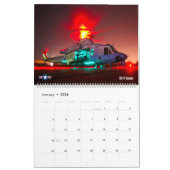Calendrier COMBAT HUEY - hélicoptère UH-1 (Jan 2026)