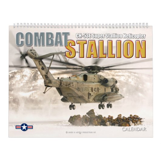 Calendrier COMBAT STALLION - CH-53E Super Stallion (Protection)