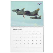 Calendrier COMBATS CORSAIRE ! A-7 Corsair II de l'armée améri (Feb 2027)
