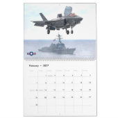 Calendrier COMBATTER Foudre ! - F-35 Lightning II de l'armée (Feb 2027)