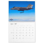 Calendrier COMBATTER Foudre ! - F-35 Lightning II de l'armée (Mar 2027)
