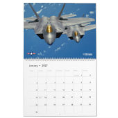 Calendrier COMBATTRE DE LA STEALTH - Raptor F-22A (Jan 2027)