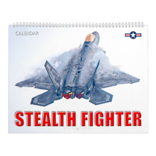 Calendrier COMBATTRE DE LA STEALTH - Raptor F-22A (Protection)
