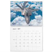 Calendrier COMBATTRE DE LA STEALTH - Raptor F-22A (Mar 2027)