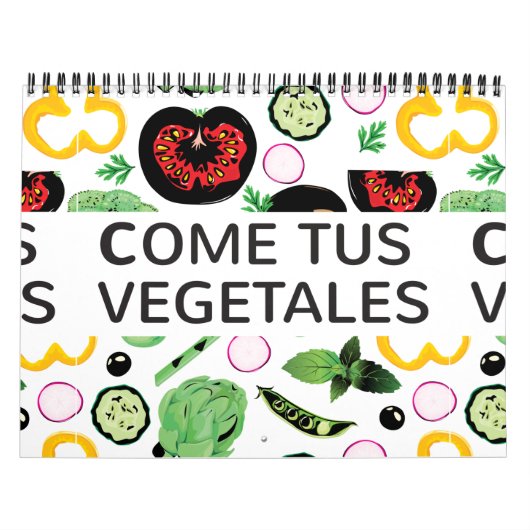 Calendrier Come tus vegetales | Eat your vegetables (Protection)
