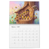 Calendrier Comment les abeilles font du miel – Une année de d (Feb 2027)
