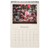 Calendrier Company Logo Simple Modern Minimalist Promotional  (Feb 2026)