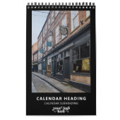 Calendrier Company Logo Simple Modern Minimalist Promotional  (Protection)