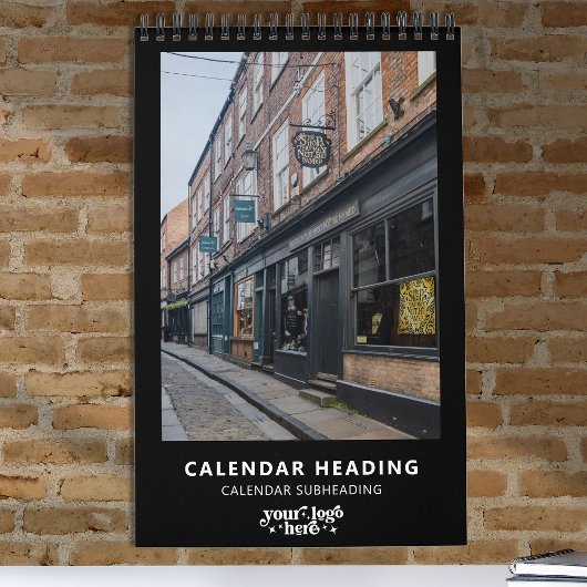 Calendrier Company Logo Simple Modern Minimalist Promotional 