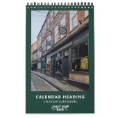 Calendrier Company Logo Simple Modern Minimalist Promotional (Protection)