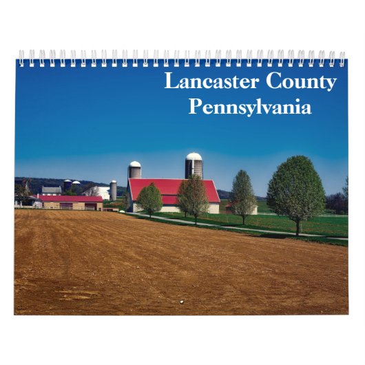 Calendrier Comté de Lancaster 2025, Pennsylvanie (Protection)