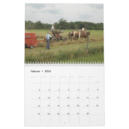 Calendrier Comté de Lancaster 2025, Pennsylvanie (Feb 2026)