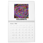 CALENDRIER CONCEPTION ABSTRAITE (Jan 2026)
