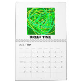 CALENDRIER CONCEPTION ABSTRAITE (Mar 2027)