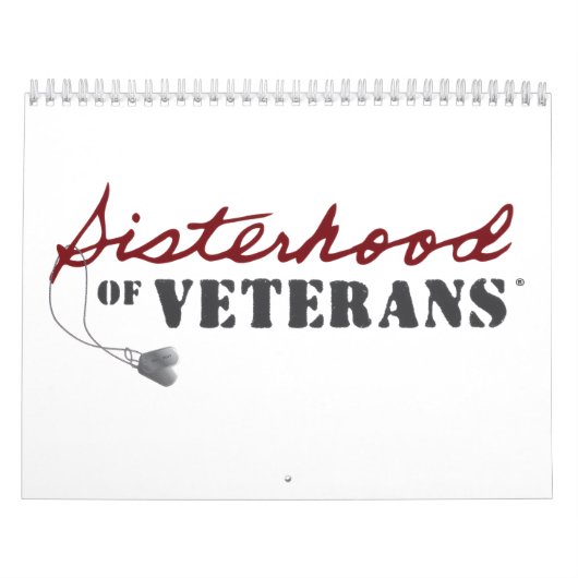 Calendrier Conception de fierté militaire des sœurs de vétéra (Protection)