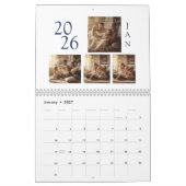Calendrier Conception de photo moderne simple (Jan 2027)