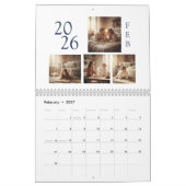 Calendrier Conception de photo moderne simple (Feb 2027)