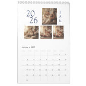 Calendrier Conception de photo simple moderne (Jan 2027)