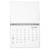 Calendrier Conception du tigre (Mar 2027)