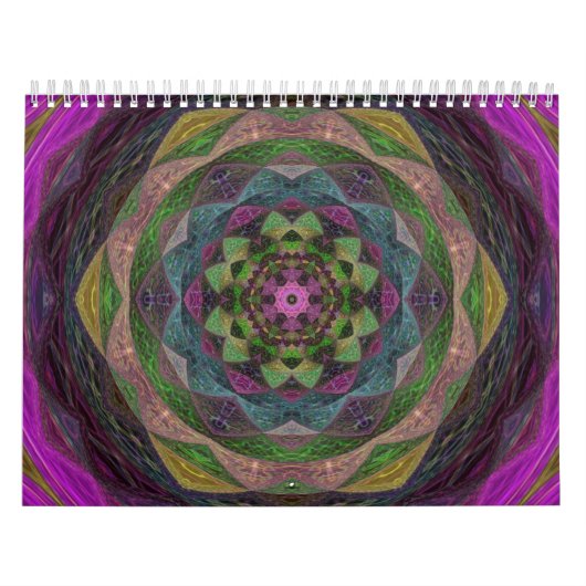 Calendrier conception mandala (Protection)