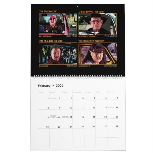 Calendrier Conduis-Moi Des Noix ! -Calendrier (Feb 2026)