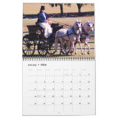 Calendrier conduite de chevaux (Jan 2026)