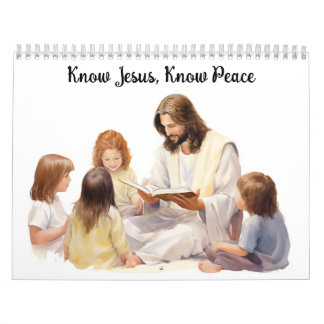Calendrier Connais Jésus, Connais la paix