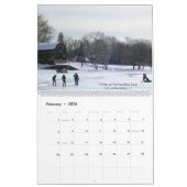 Calendrier Connecticut Pittoresque 2024 (Feb 2026)