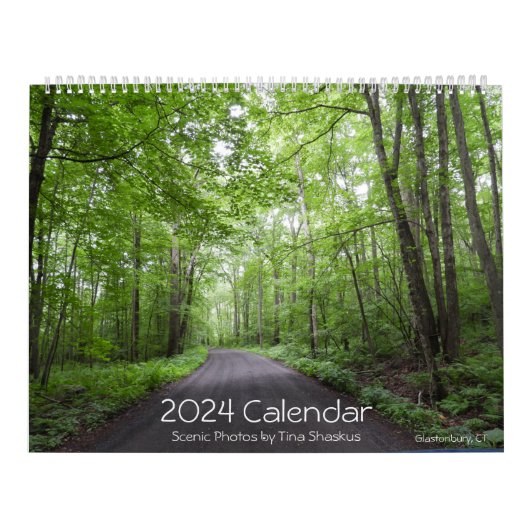 Calendrier Connecticut Pittoresque 2024 (Protection)