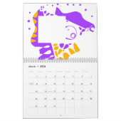 Calendrier Conserver La Foi - Confiance En L'Eternel (Orange  (Mar 2026)