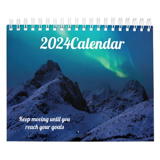 Calendrier Continuez jusqu'à ce que vous atteigniez vos objec (Protection)