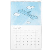 Calendrier Cool Cat Blue 2025 (Jan 2027)
