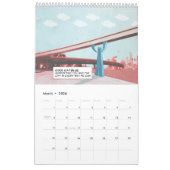 Calendrier Cool Cat Blue 2025 (Mar 2026)