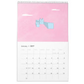 Calendrier Cool cat Blue 2026 (Jan 2027)