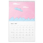 Calendrier Cool cat Blue 2026 (Mar 2027)