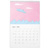 Calendrier Cool cat Blue 2026 (Mar 2026)