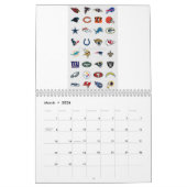 CALENDRIER COOL NFL CALENDER (Mar 2026)