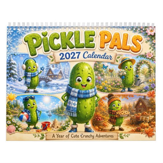 Calendrier Copains Cornichons 2027 (Protection)