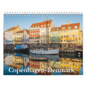 Calendrier Copenhagen-Denmark Calendar (Protection)