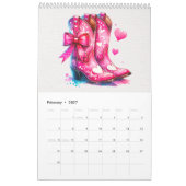 Calendrier Coquette Boots and Bows (Feb 2027)